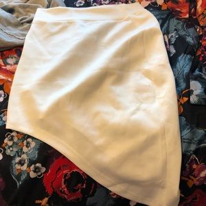 White skirt